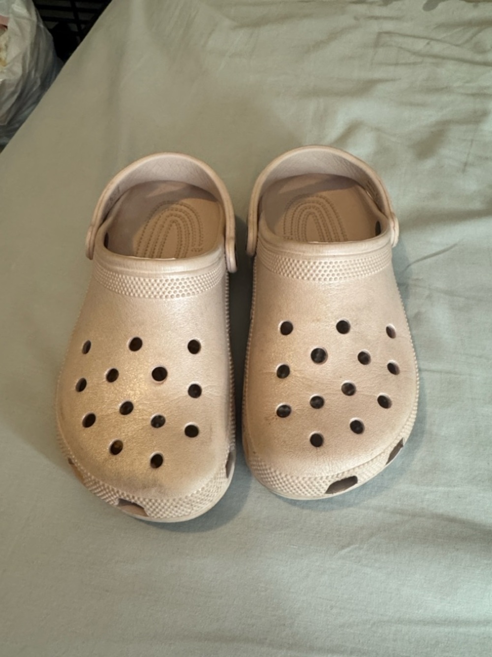 Women’s Size 8 Classic Clog Shimmer Pink Clay